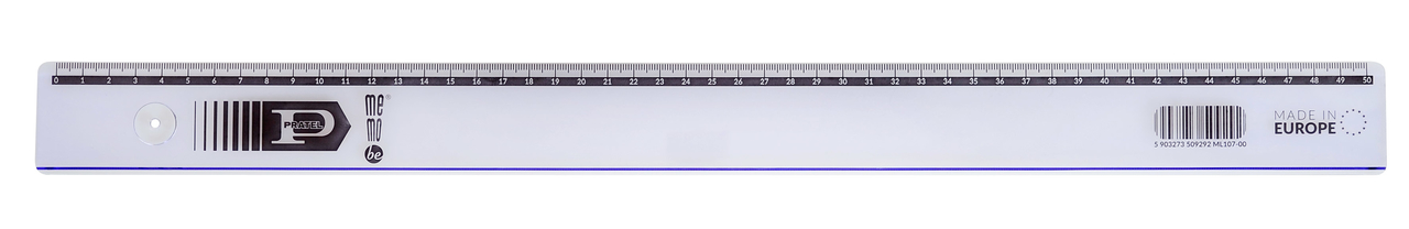 Linijka plastikowa 50cm MemoBe Pratel