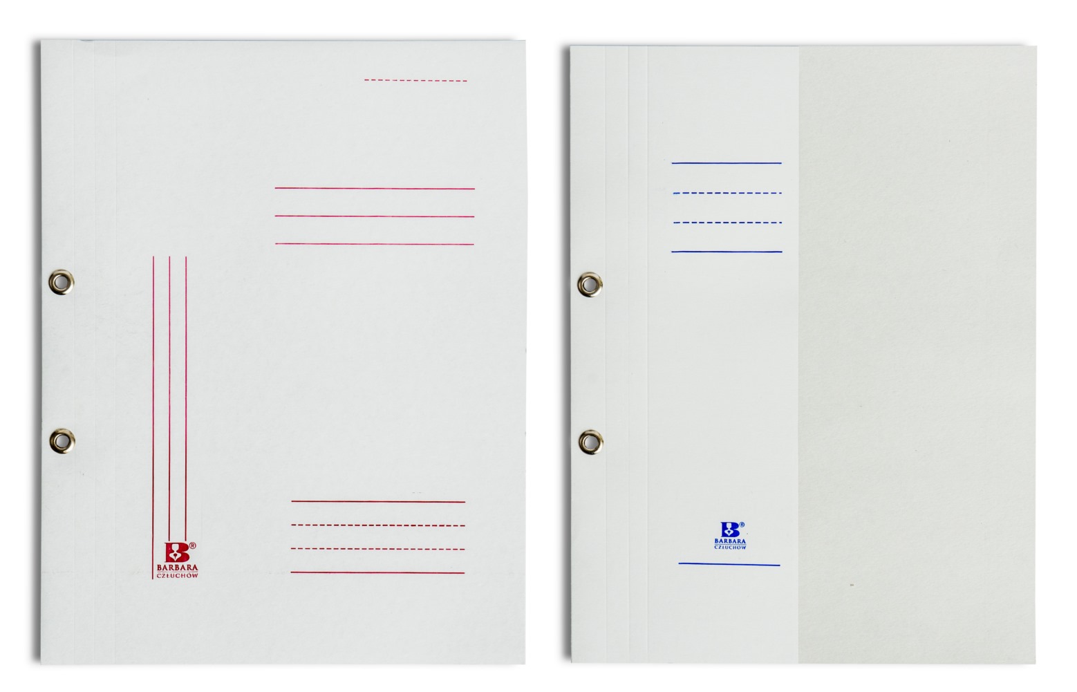 Skoroszyt z oczkiem pełny A4 1 szt. 350g Barbara