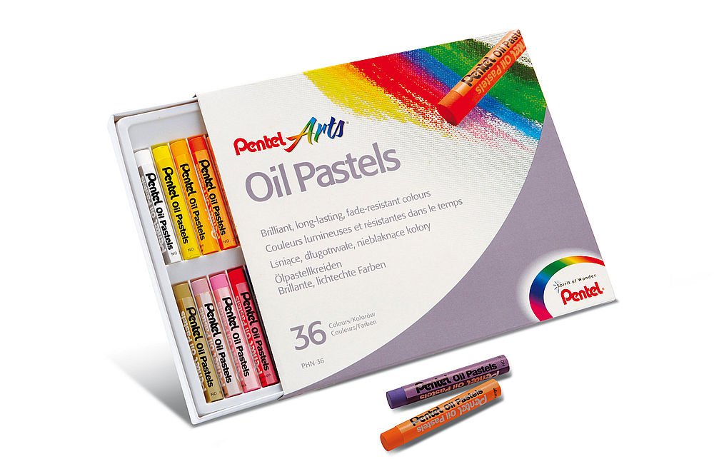 Pastele olejne Pentel 36 kolorów
