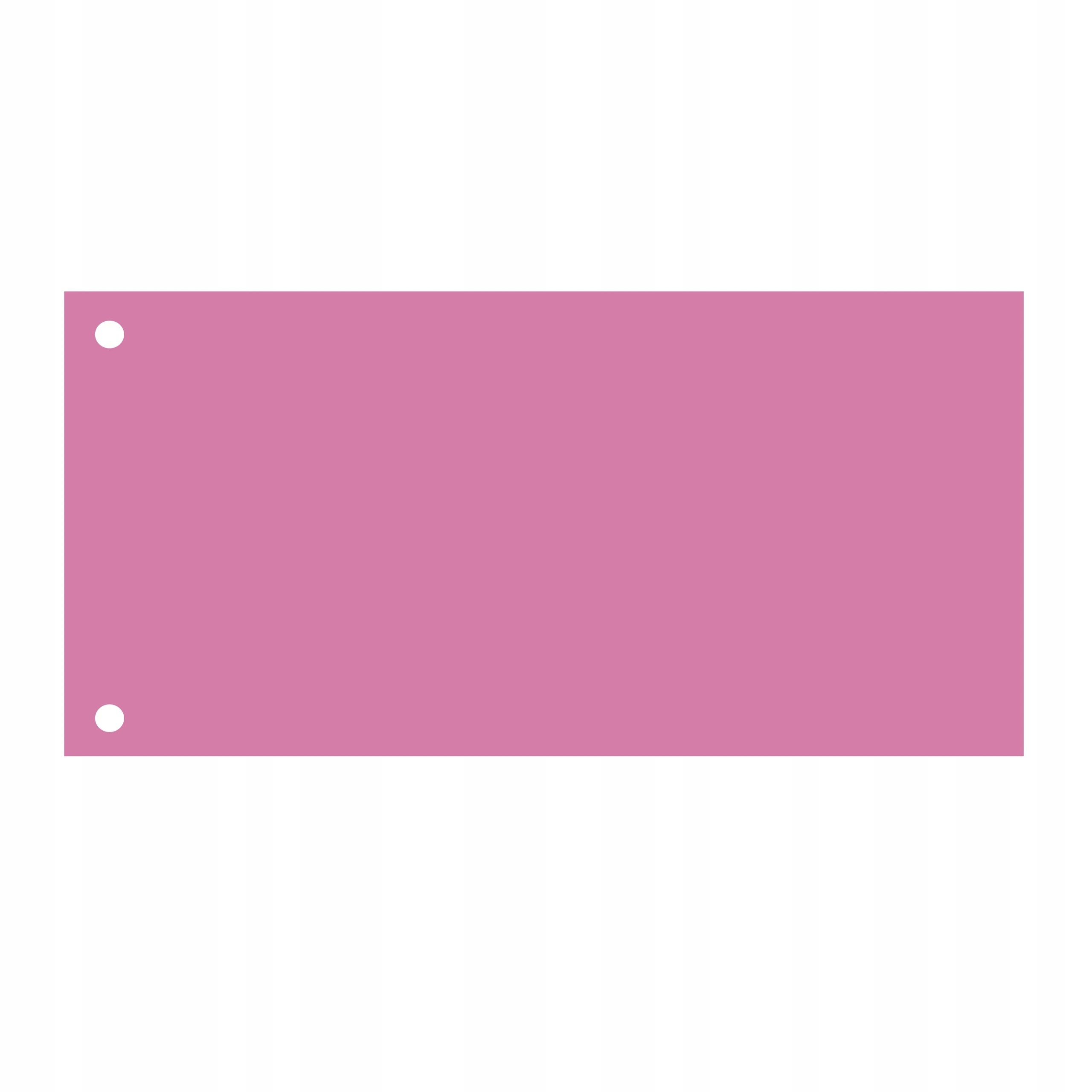 Przekładki do segregatora 1/3 A4 100szt. różowe ARO