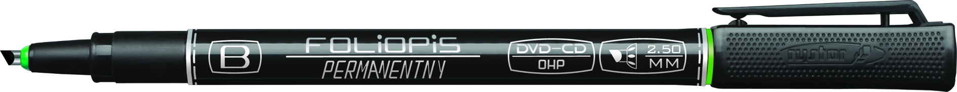 Marker permanentny Rystor FB- 2,5 zielony