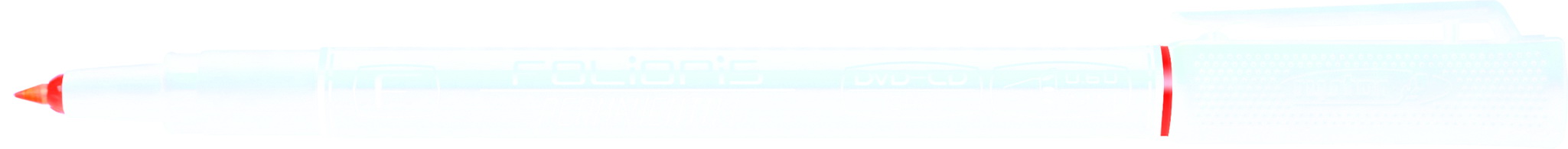 Cienkopis permanentny do folii Rystor FF-6 czerwony