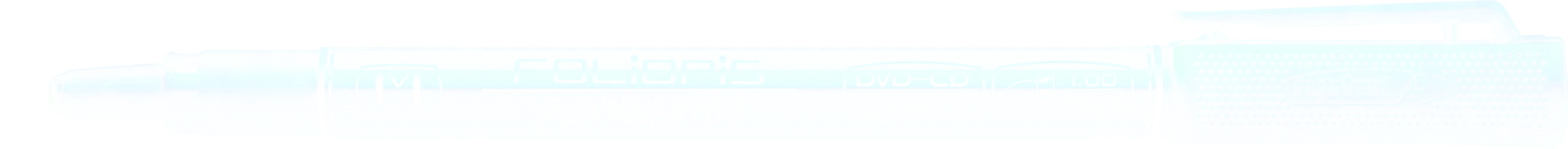 Cienkopis permanentny do folii Rystor FM-10 czarny