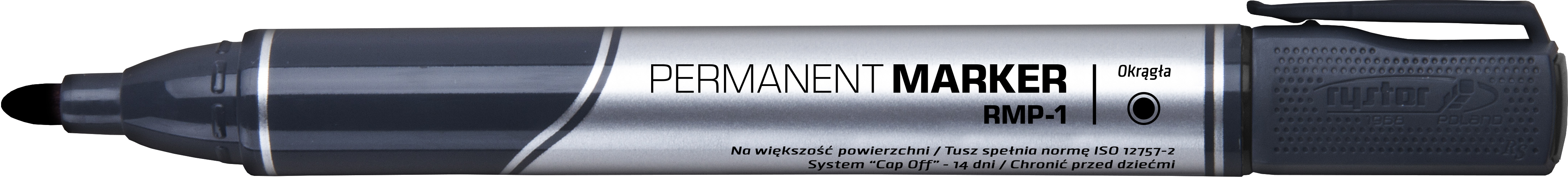 Marker permanentny Rystor RMP-1 czarny