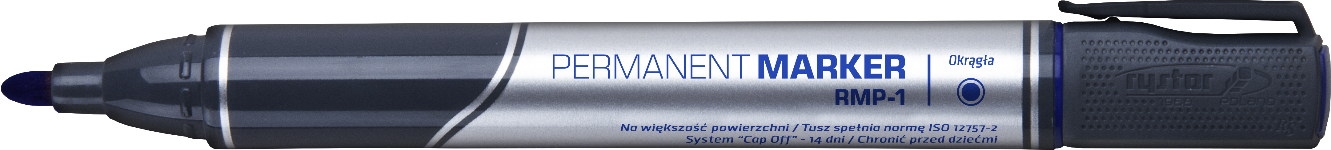Marker permanentny Rystor RMP-1 432 niebieski