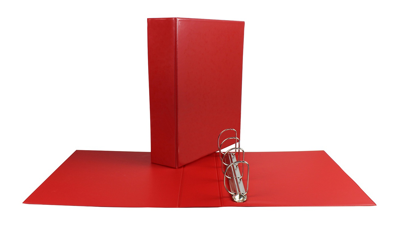 Segregator Panorama A4/65/4r Biurfol czerwony