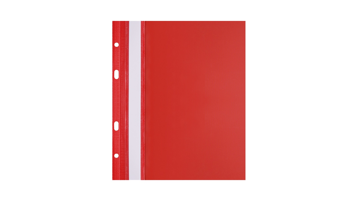 Skoroszyt twardy wpinany A5 PVC Biurfol czerwony
