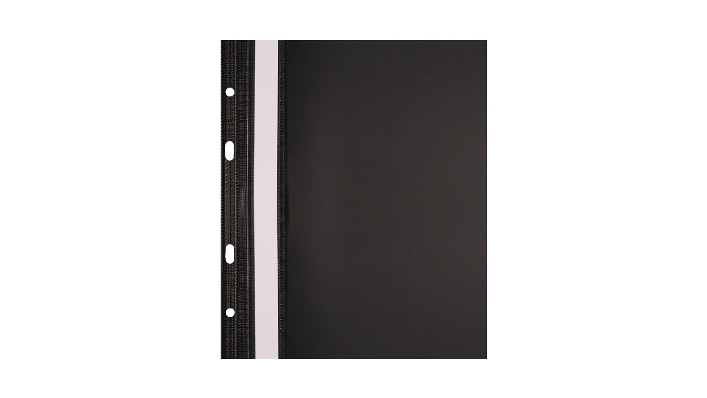 Skoroszyt twardy wpinany A5 PVC Biurfol czarny