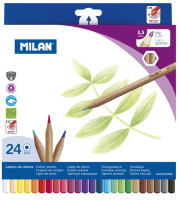 Kredki ołówkowe sześciokątne Milan 24kol