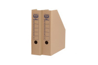 Pojemnik na dokumenty A4/75 Elba ścięty brązowy