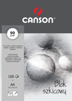 Blok szkicowy A4/100k. Canson  90g