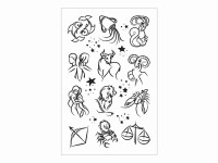 Tatuaż 16012 8,5x13cm Horoskop MFP