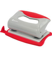 Dziurkacz Eagle Alpha P5024B czerwony do 10 kartek