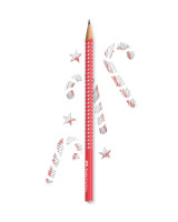 Ołówek Sparkle Pearly Candycane Red Faber Castell