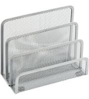 Stojak na listy siatkowy srebrny Grand