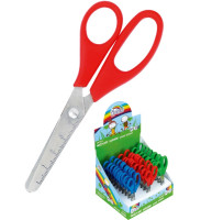 Nożyczki Fiorello 13cm z linijką KW Trade