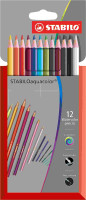 Kredki akwarelowe Stabilo Aquacolor 12 kolorów