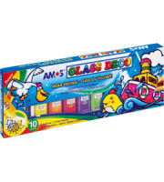 Farba witrażowa Glass Deco 22ml 10 kolorów Amos