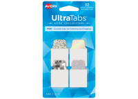 Zakładki indeksujące Ultra Tabs 25,4x38 holograficzne srebrne 74178 Avery Zweckform
