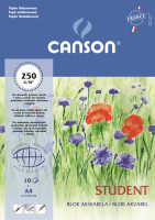 Blok akwarelowy Student A4/10k. Canson 250g