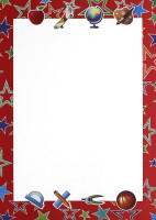 Dyplom szkolny A4 20 arkuszy 190g Piwonie Argo