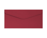 Koperta DL/10 Gładki czerwony 120g Argo