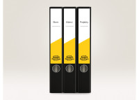 Etykiety na segregatory 38x192 białe Avery Zweckform