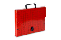 Teczka z rączką VauPe Meeting A4 czerwona