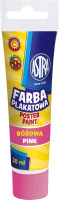 Farba plakatowa Astra tuba 30 ml różowa