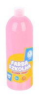 Farba szkolna Astra 1000 ml różowa jasna