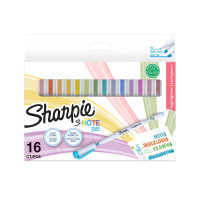 Marker kreatywny Sharpie Snote duo twin tip 16szt.