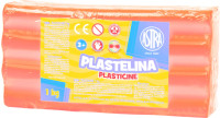 Plastelina Astra 1 kg czerwona