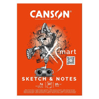Blok szkicowy A4/50 90g XSmart Sketch&Notes Canson