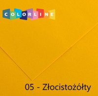 Karton Colorine 50x65 150g złocistożółty 05 Canson 200041381