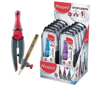 Cyrkiel Stop&Safe + ołówek w pudełku Maped