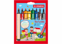Pisaki Stabilo Trio Scribbi 8 kolorów