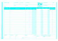 Zwrot materiału ZW MiP 374-3 A5