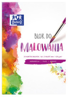 Blok do malowania A4 20k 120g Oxford biały