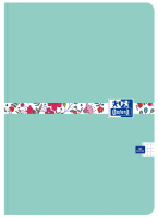 Brulion w kratkę B5/96 Oxford Floral 90g mix kolorów