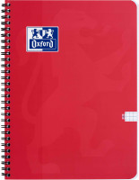 Kołozeszyt B5/80k  kratka 90g 2 spirale Oxford Essentials