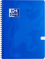 Kołozeszyt A4/50k kratka 90g 2 spirale Oxford Essentials