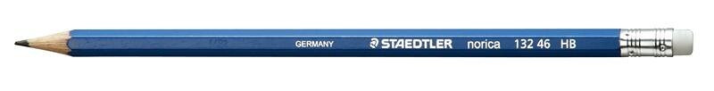 Ołówek techniczny z gumką HB Norica Staedtler S132 46-HB