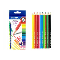 Kredki trójkątne Osiris Aqua 12szt. Lyra L2531120