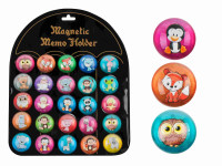 Magnes dekor.okrągły 3,5cm - zwierzęta 4200280/4200281 MFP