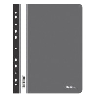 Skoroszyt A4 wpinany PP Berlingo 180 mikr. europerforacja Czarny
