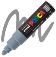Marker Posca PC-7M Uni szary