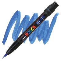 Marker z farbą plakatową Uni Posca, PCF-350 granatowy