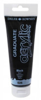 Farba akrylowa Graduate Acrylic 120ml Black 123120026