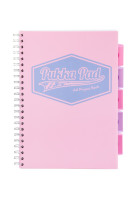 Kołozeszyt  A4 Pastel Project Book Pukka Pad różowy