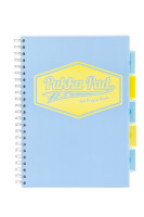 Kołozeszyt A4/100 Pastel Project Book Pukka Pad niebieski